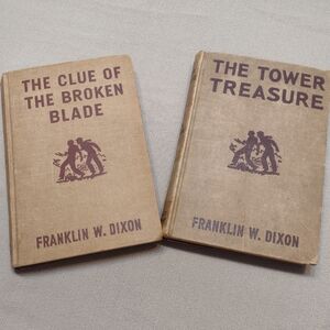 Pair Of Antique Hardy Boys Books-First Editions!